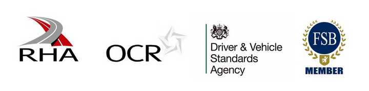SRC Driver Training has affiliations with RHA, OCR, Driver & Vehicle Standards Agency and FSB